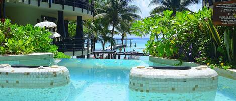 Außenpool, beheizter Pool