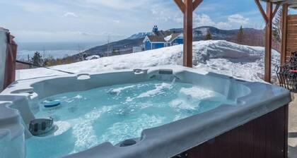 Le Montagnard Private SPA, Magnificent View of the River