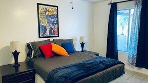 2 chambres, fer et planche à repasser, Wi-Fi gratuit, draps fournis