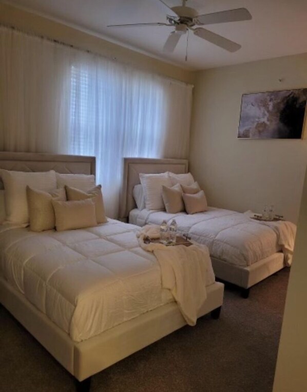 2 chambres, accès au Wi-Fi (inclus)