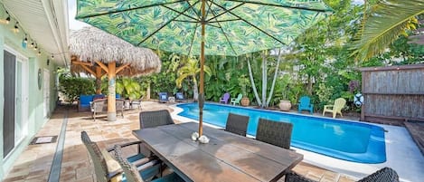 Piscine chauffée
