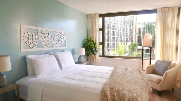 1 bedroom, iron/ironing board, travel cot, free WiFi