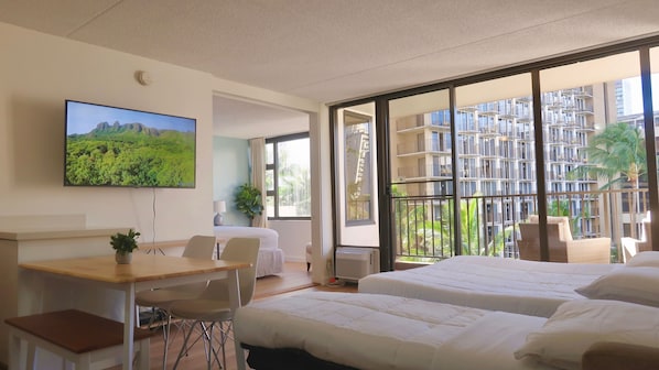 1 Schlafzimmer, Bügeleisen/Bügelbrett, Reisekinderbett, kostenloses WLAN