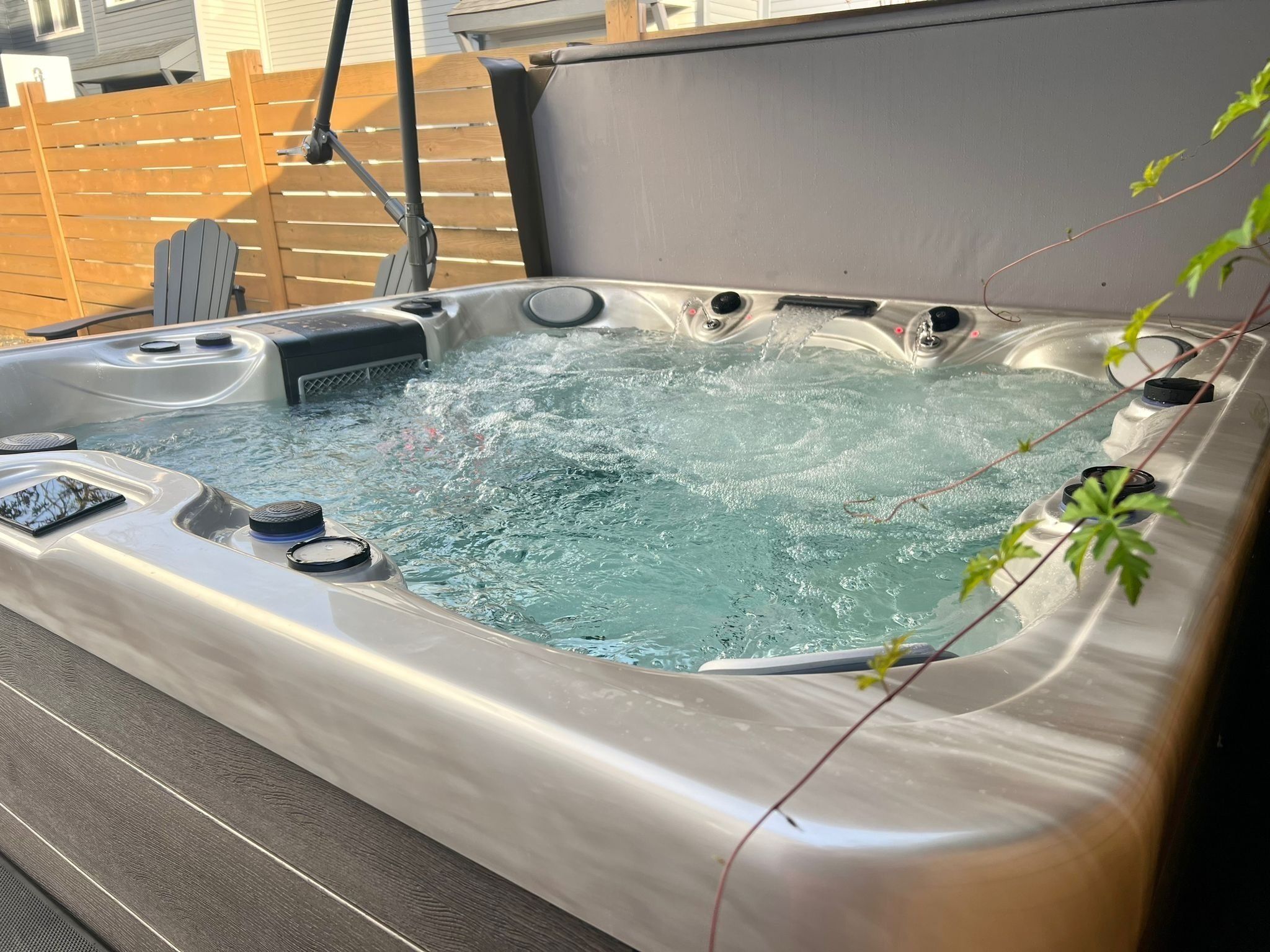 Bain à remous extérieur