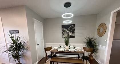 Family & Pet Friendly-Modern Murfreesboro Home-2 Miles from MTSU-No Cleaning Fee