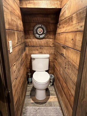 Dusche, Haartrockner, Bademäntel, Handtücher