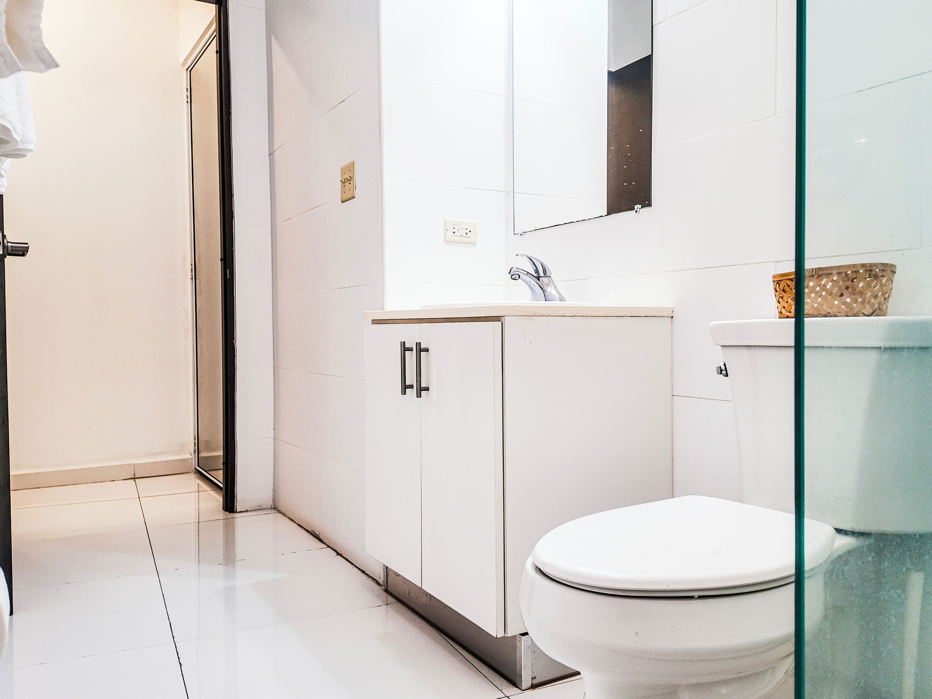 基本雙人房單人入住 | 浴室 | 浴缸、免費盥洗用品、吹風機、浴室地暖系統