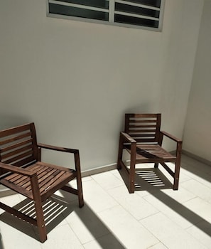Basic Double Room Single Use | Terrace/patio