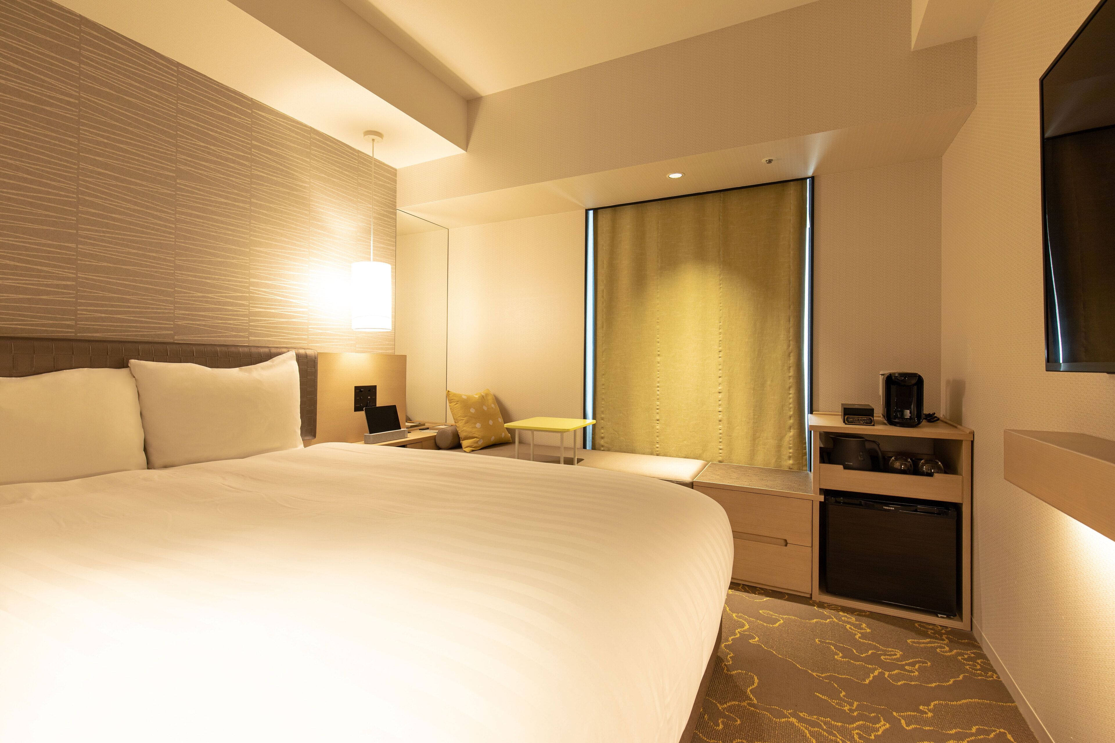 double room | in-room safe, blackout curtains, iron/ironing board, free wifi