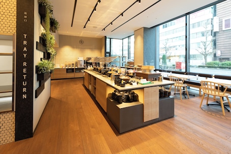 Daily buffet breakfast for a fee. Montblanc Hotel RAFFINE NAGOYA EKIMAE