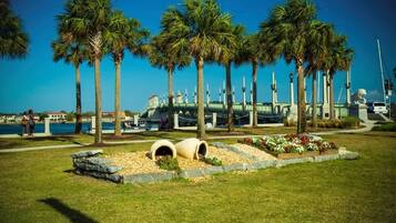 Overnattingsstedets uteområder