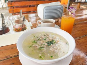 Daily local cuisine breakfast (THB 150 per person)