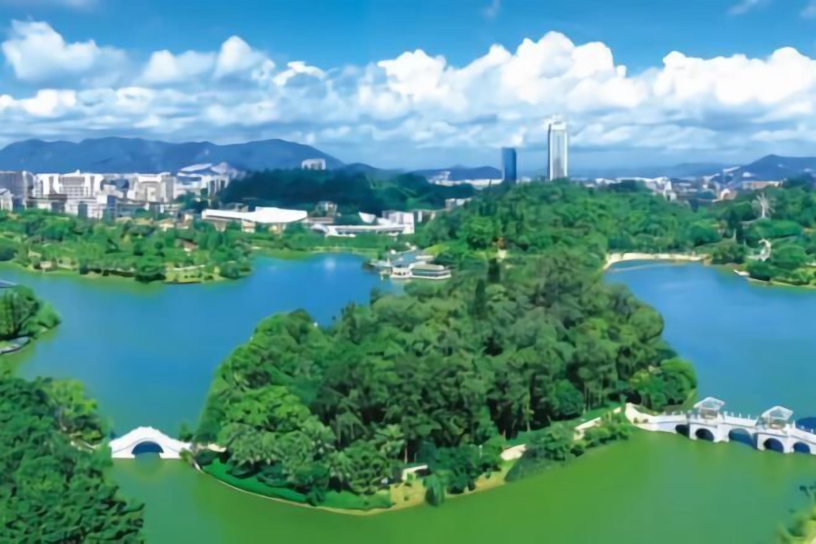 منظر من الجو على ارتفاع عالٍ