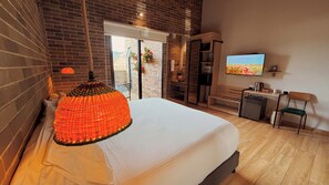 Suite estudio estándar | Ropa de cama de alta calidad y edredón 