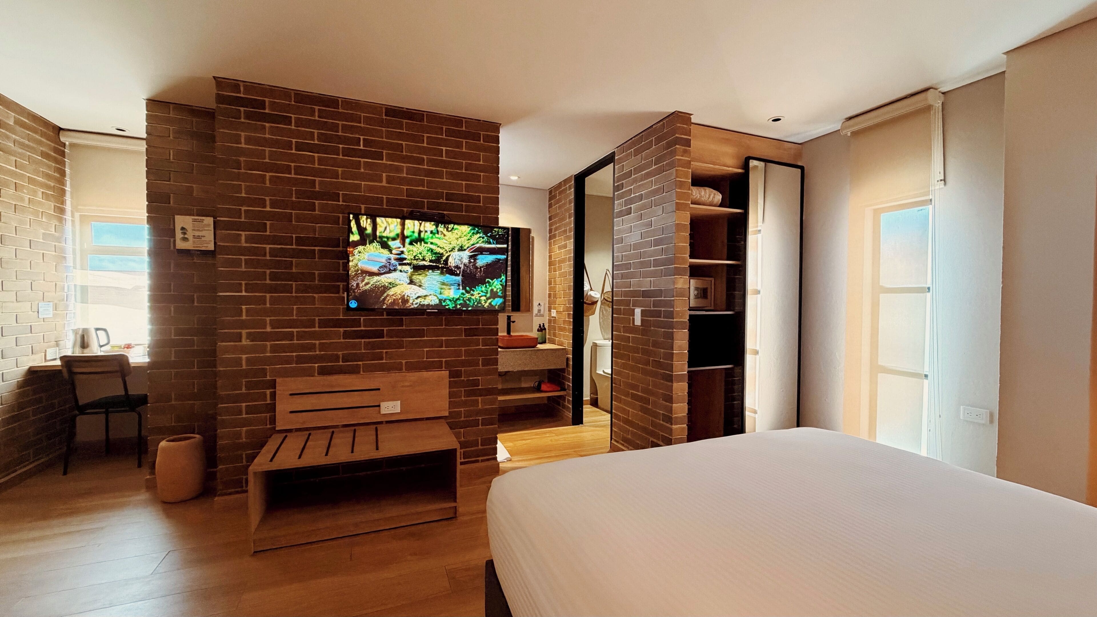 Habitación doble junior | Ropa de cama de alta calidad y edredón 