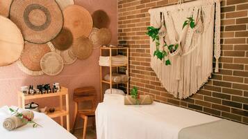 Hot stone massages, deep-tissue massages, massages
