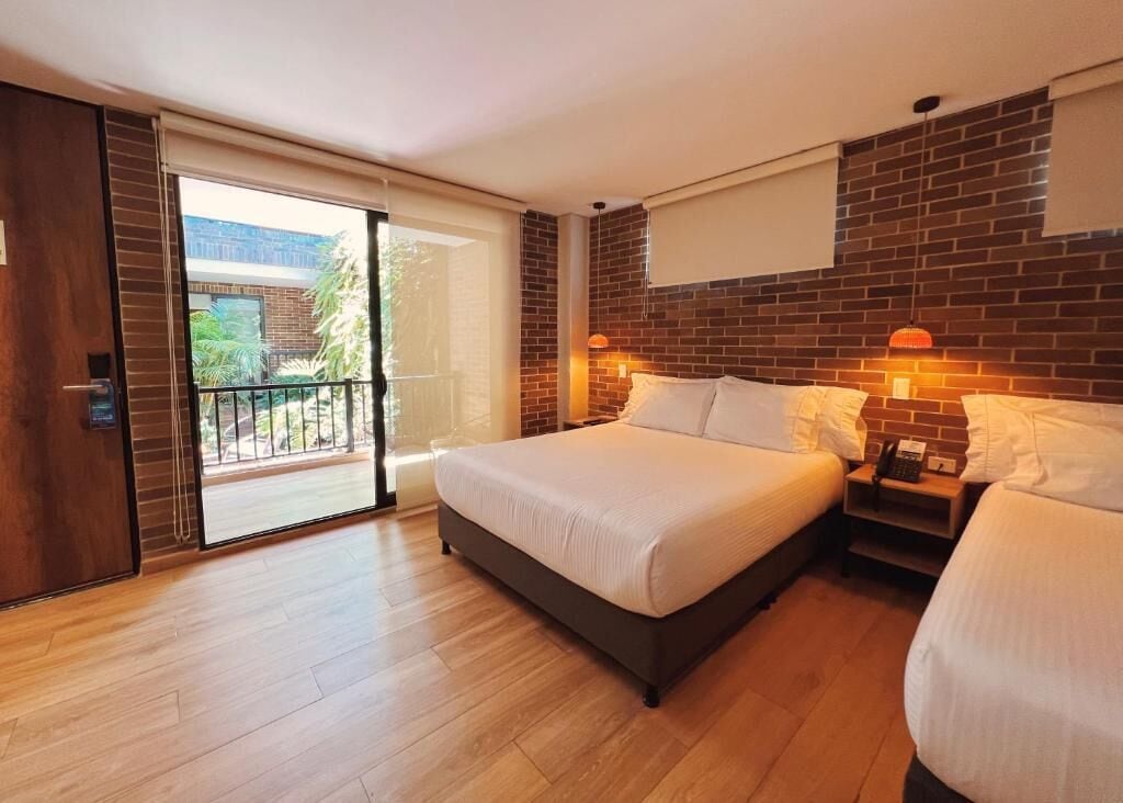 Suite estudio Deluxe | Ropa de cama de alta calidad y edredón 