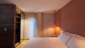 Habitación doble junior | Ropa de cama de alta calidad y edredón