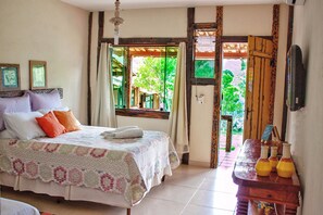 Standard Double Room, 1 Double Bed | Free WiFi, bed sheets - Pousada & Parada Olhos D'água (Santa Barbara do Tugurio)