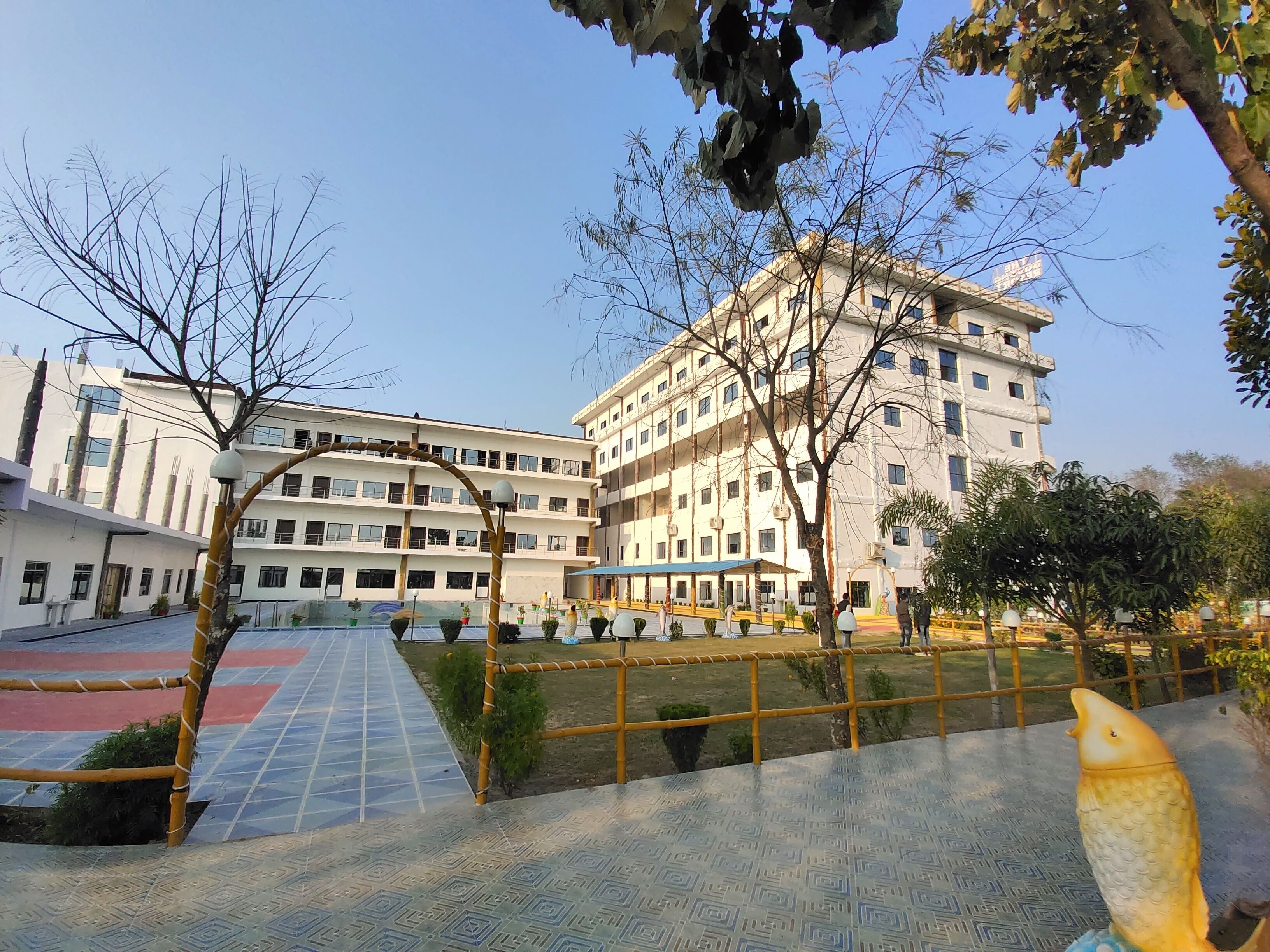 Fachada de la propiedad