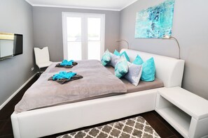 2 Schlafzimmer, Reisekinderbett, WLAN