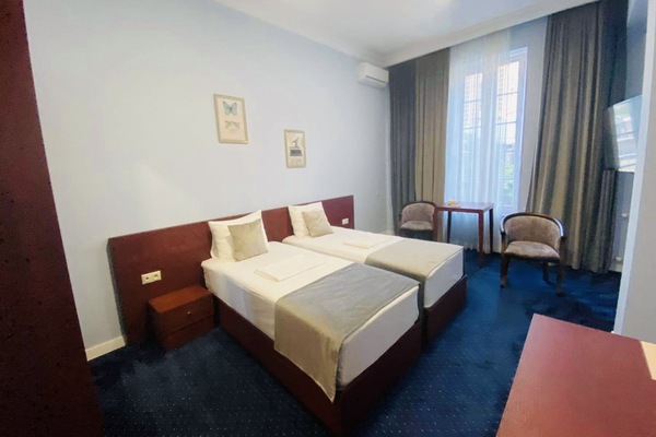 Standard Twin Room | Iron/ironing board, free WiFi, bed sheets