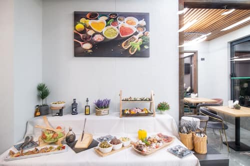 Desayuno estilo bufé