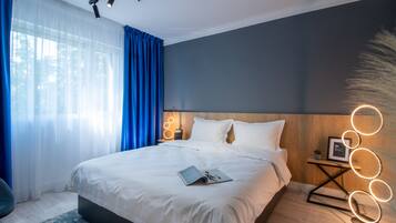 Chambre Double Confort | Bureau, espace de travail pour ordinateur portable, Wi-Fi gratuit