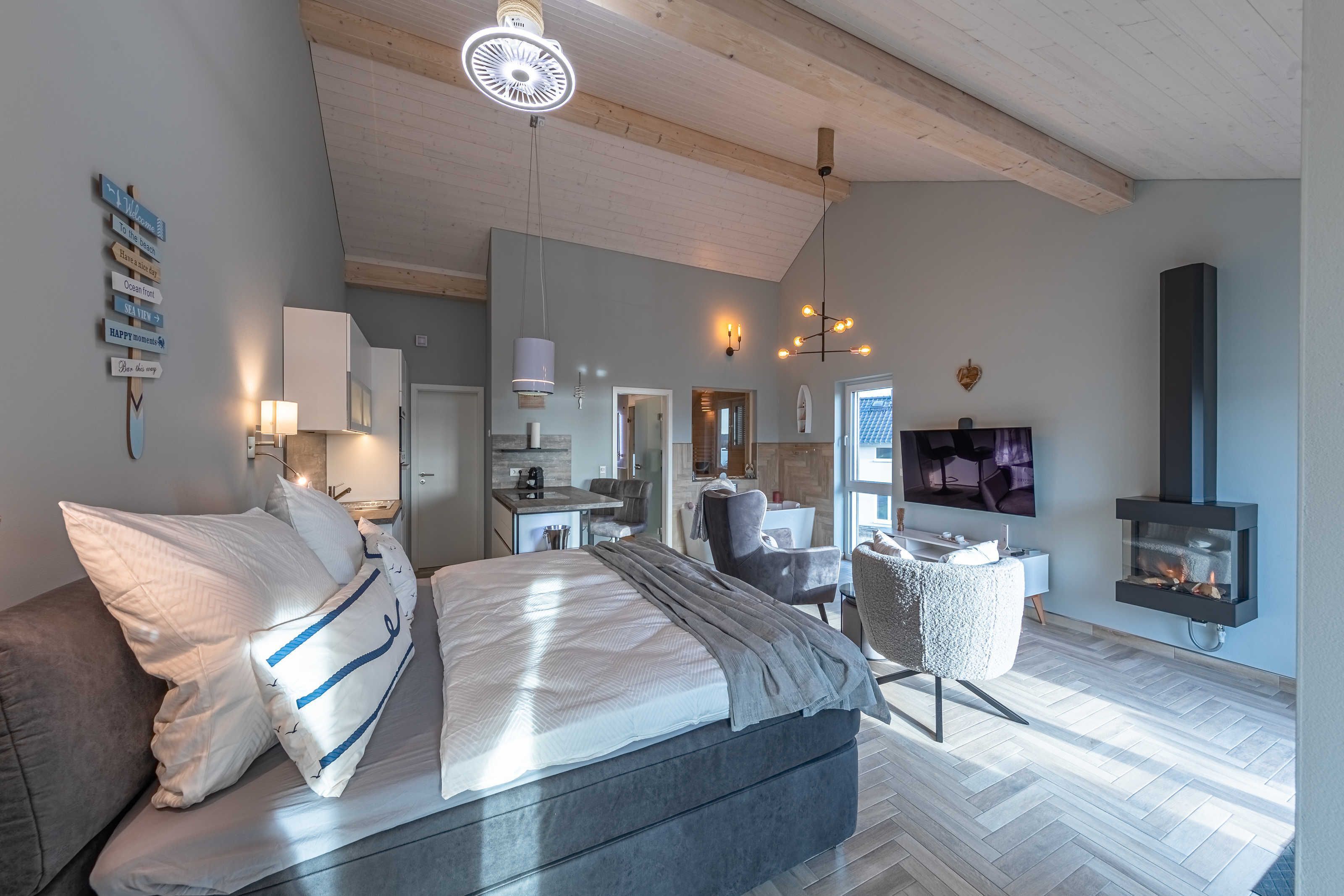 1 chambre, coffre-fort, fer et planche à repasser, Wi-Fi