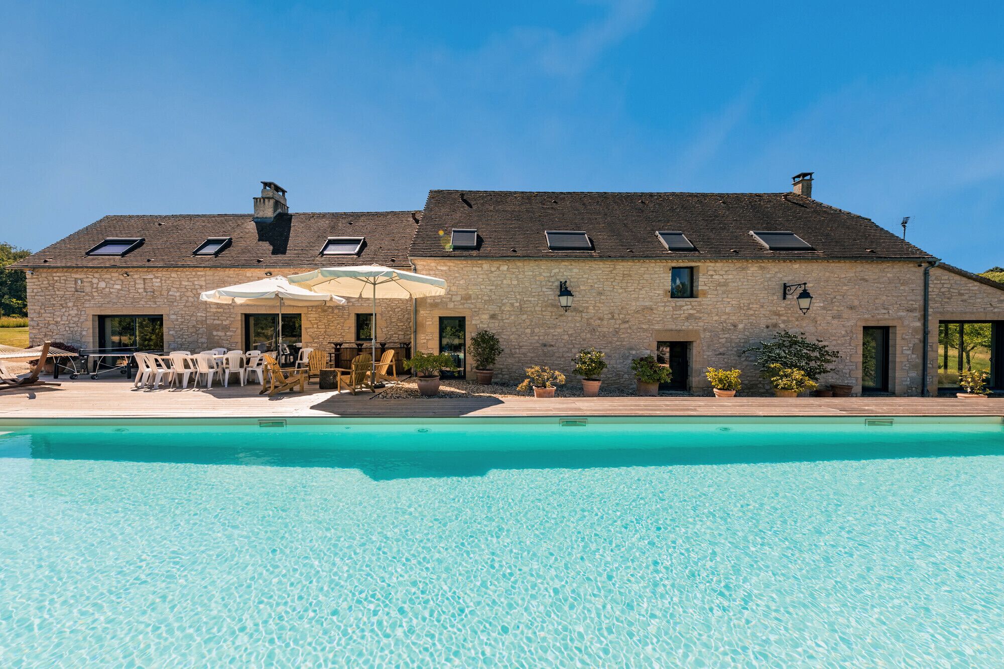 Piscine chauffée