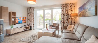 ROB 23 for 7 persons, approx. 86 sqm, sauna, whirlpool - Feriendorf Robbenplatte