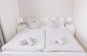 2 habitaciones, cuna de viaje y wifi gratis