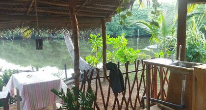 nice place to yoga and meditation cabanas with nature