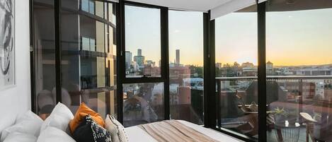 2 soveværelser, skrivebord, strygejern/strygebræt, Wi-Fi