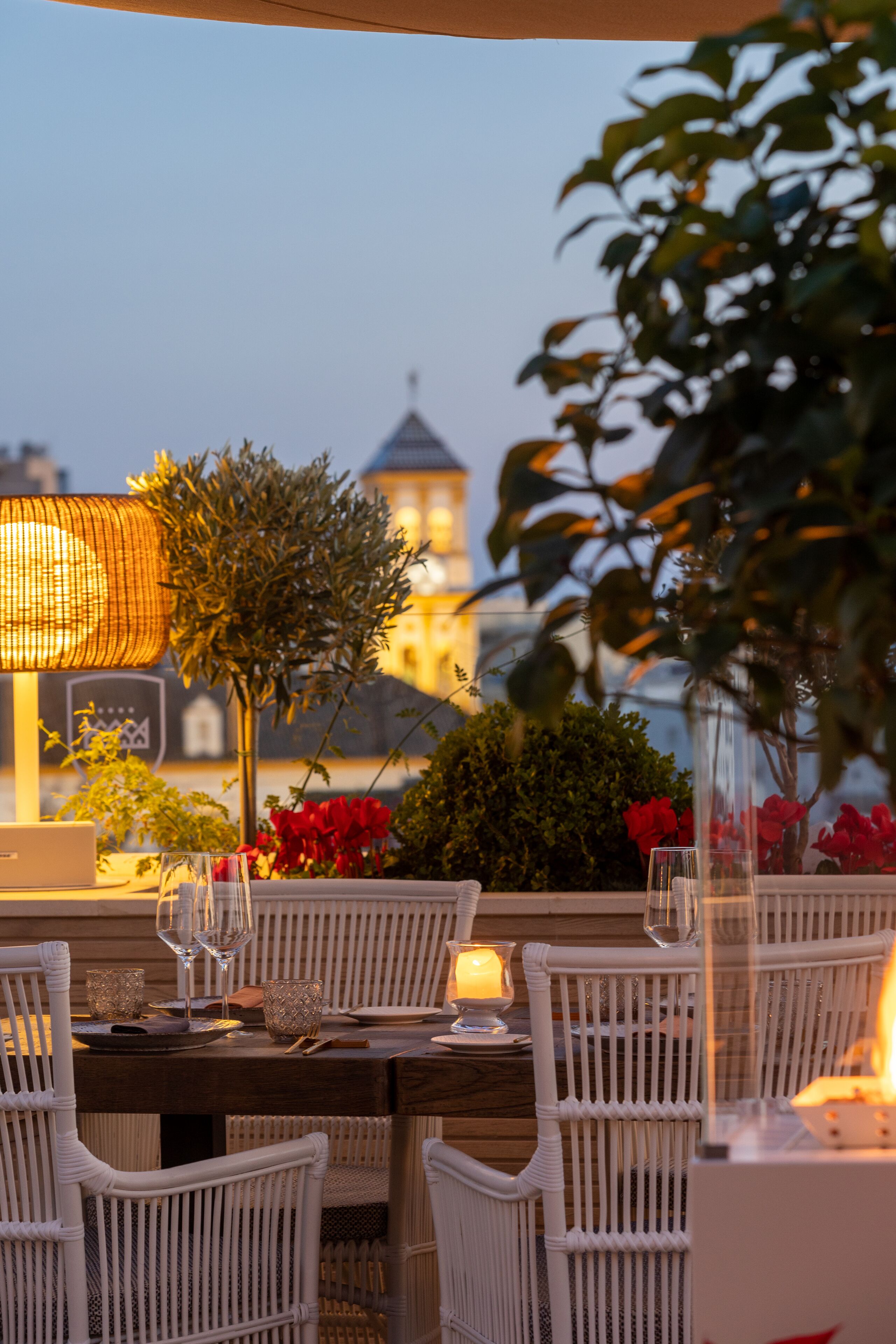 Terrasse sur le toit