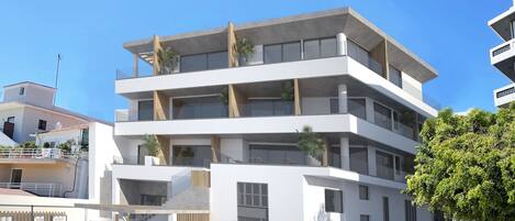 Fassade der Unterkunft