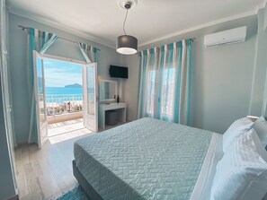 Superior Studio, Sea View | Beach/ocean view - Azure Mare Studios (Corfu)