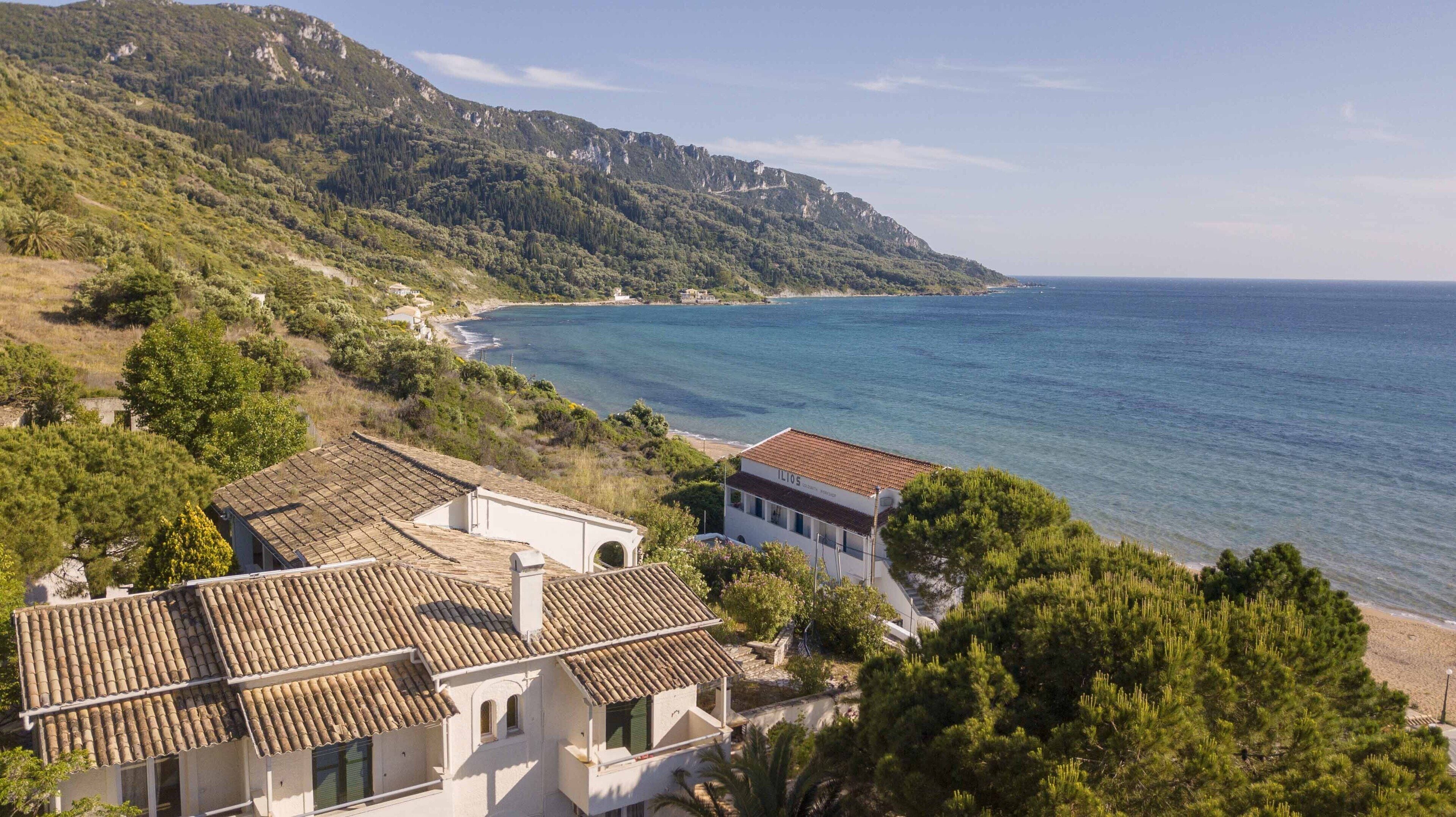 Uitzicht vanuit accommodatie