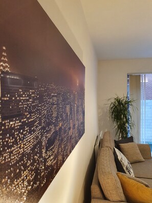 Appartement, 2 grands lits | Salle de séjour