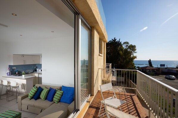 Monolocale Economy | Vista balcone