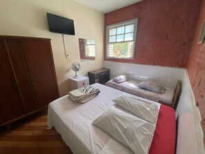 Free WiFi, bed sheets