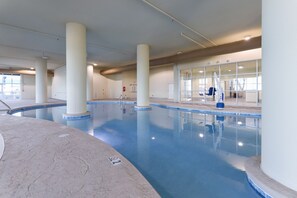 Indoor pool, a heated pool