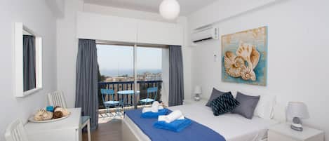 Comfort appartement | 1 slaapkamer, lakens van Egyptisch katoen, luxe beddengoed