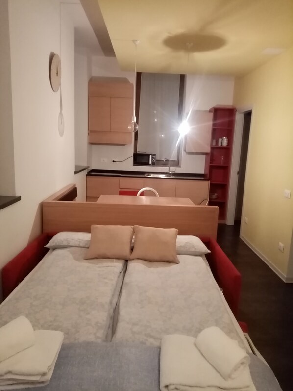 1 slaapkamer, beddengoed