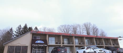 Façade de l’hébergement