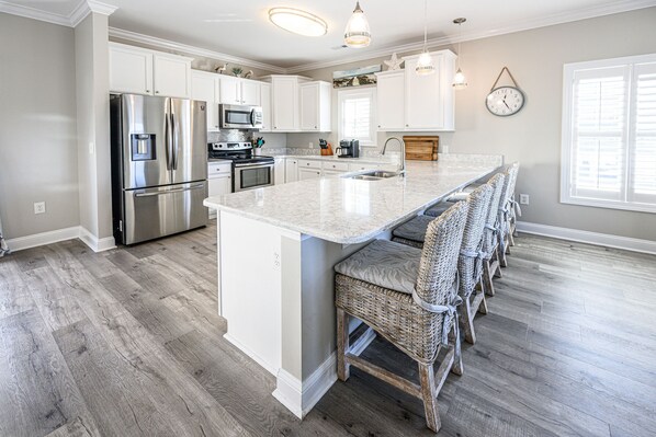 Lave-vaisselle, cafetière/bouilloire