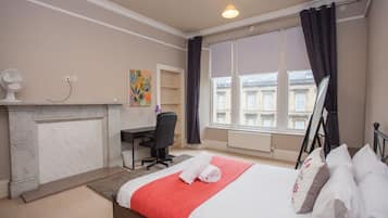4 bedrooms, iron/ironing board, travel crib, WiFi