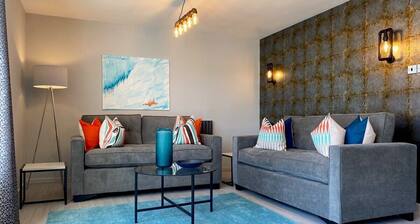 Stylish Glasgow Apartment with Parking