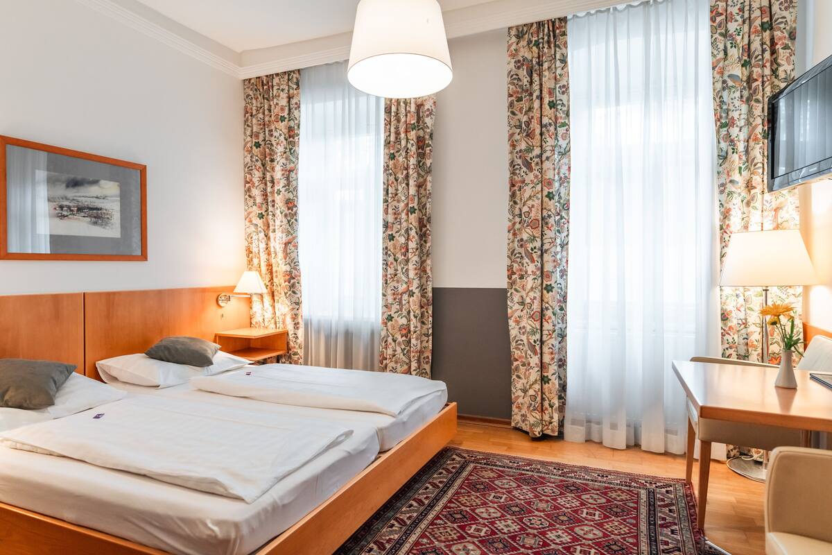 Classic Double Room | Desk, blackout drapes, cribs (surcharge), WiFi (free)