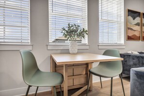 Blick von der Unterkunft